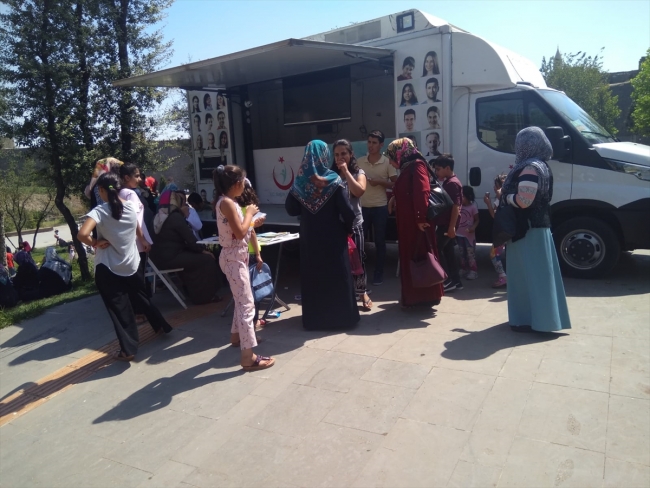 'Sağlıklı Yaşam Aracı' Diyarbakır'da halkla buluştu